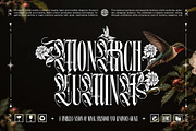 Flora Branch Typeface, a Blackletter Font by alit design (Thumbnail 7 of 20)