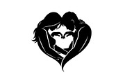 Couple Love Silhouette Bundle, an Illustration by jahid234 (Thumbnail 33 of 48)