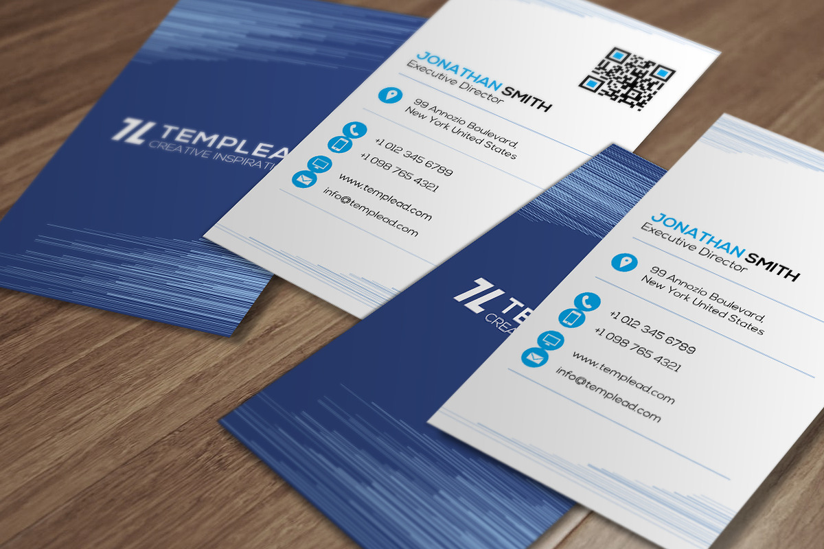 Corporate Business Card SE0324, a Card Template by annozio (Photo 2 of 4)