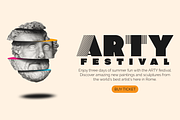 Avineo - Unique Display Typeface, a Sans Serif Font by Valentino Vergan (Thumbnail 6 of 10)