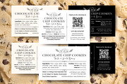 Cottage Food Law Label Template, a Business Card Template by Anna Design Studio (Thumbnail 1 of 9)