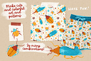 Lovely Bugs for Procreate, a Brush Add-On by PrettyLittlePigs (Thumbnail 4 of 7)