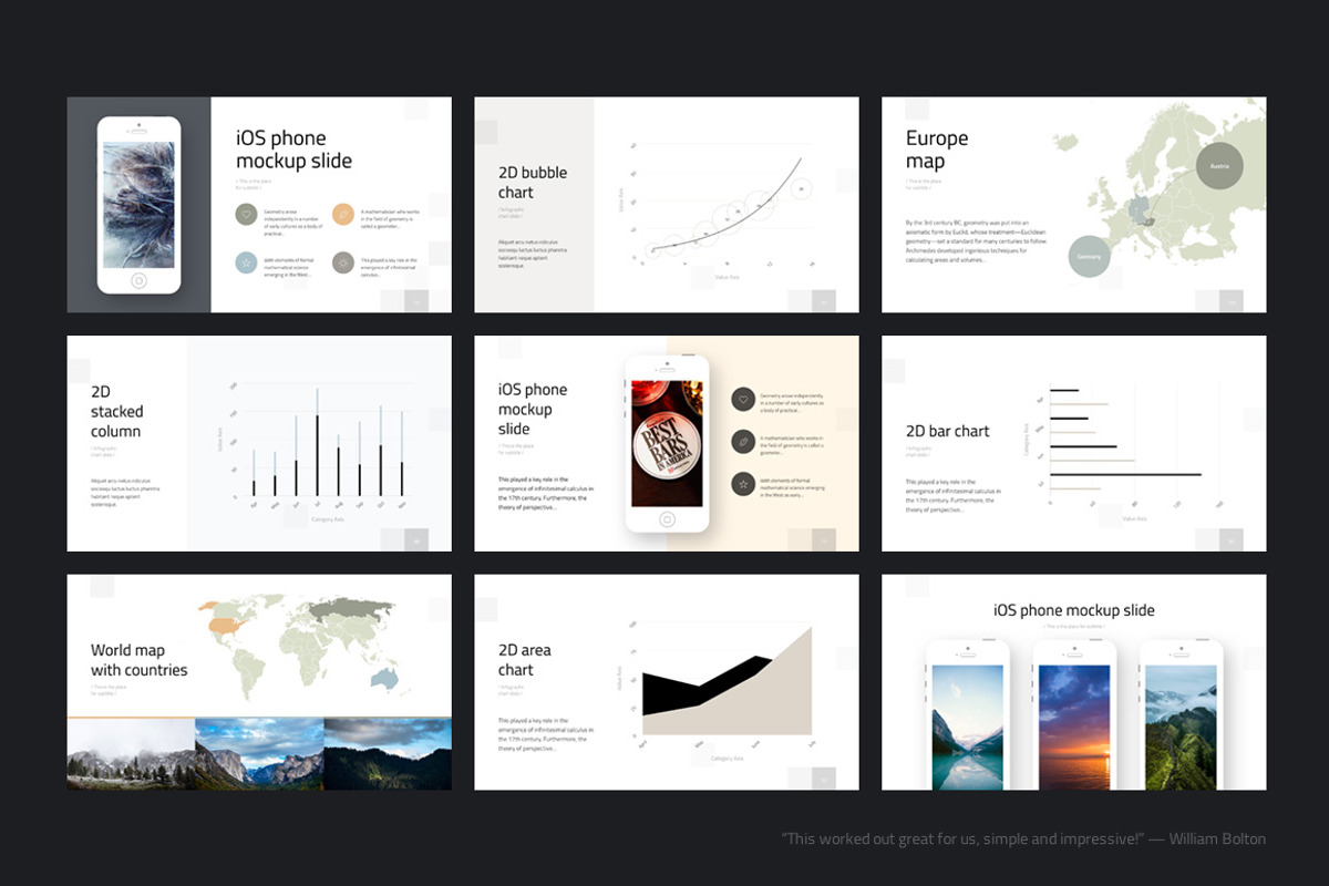 Geometry Google Template, a Presentation Template by Rework (Photo 12 of 15)