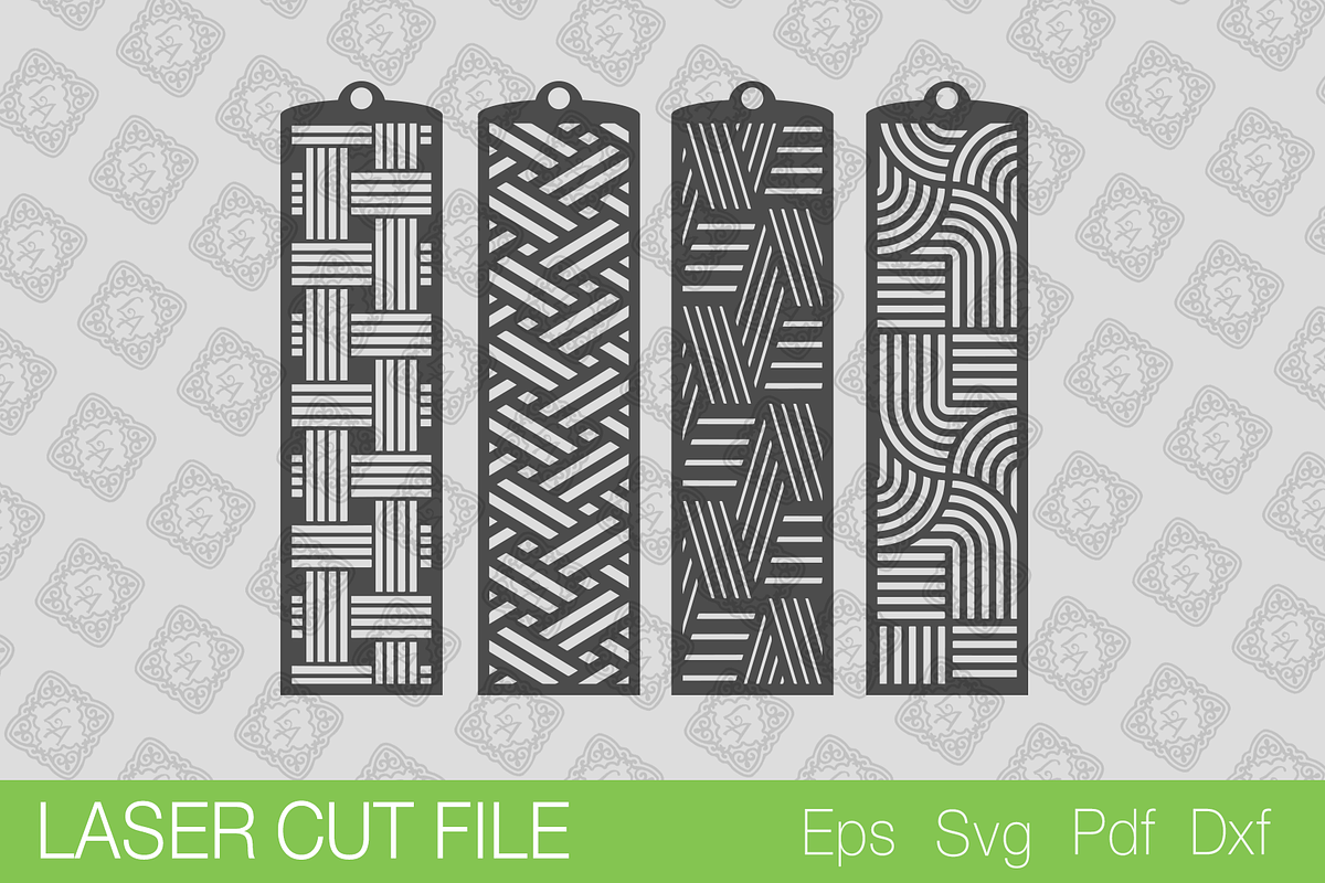 Bookmark Laser Cut SVG, a Templates & Theme by Lerina Art (Photo 2 of 3)