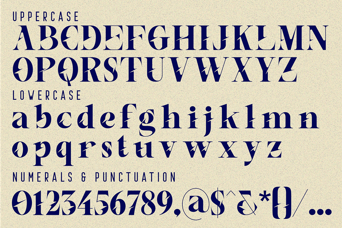 SURFACE CHANGES - LUXURY SERIF FONT, a Serif Font by 177Studio (Photo 7 of 8)