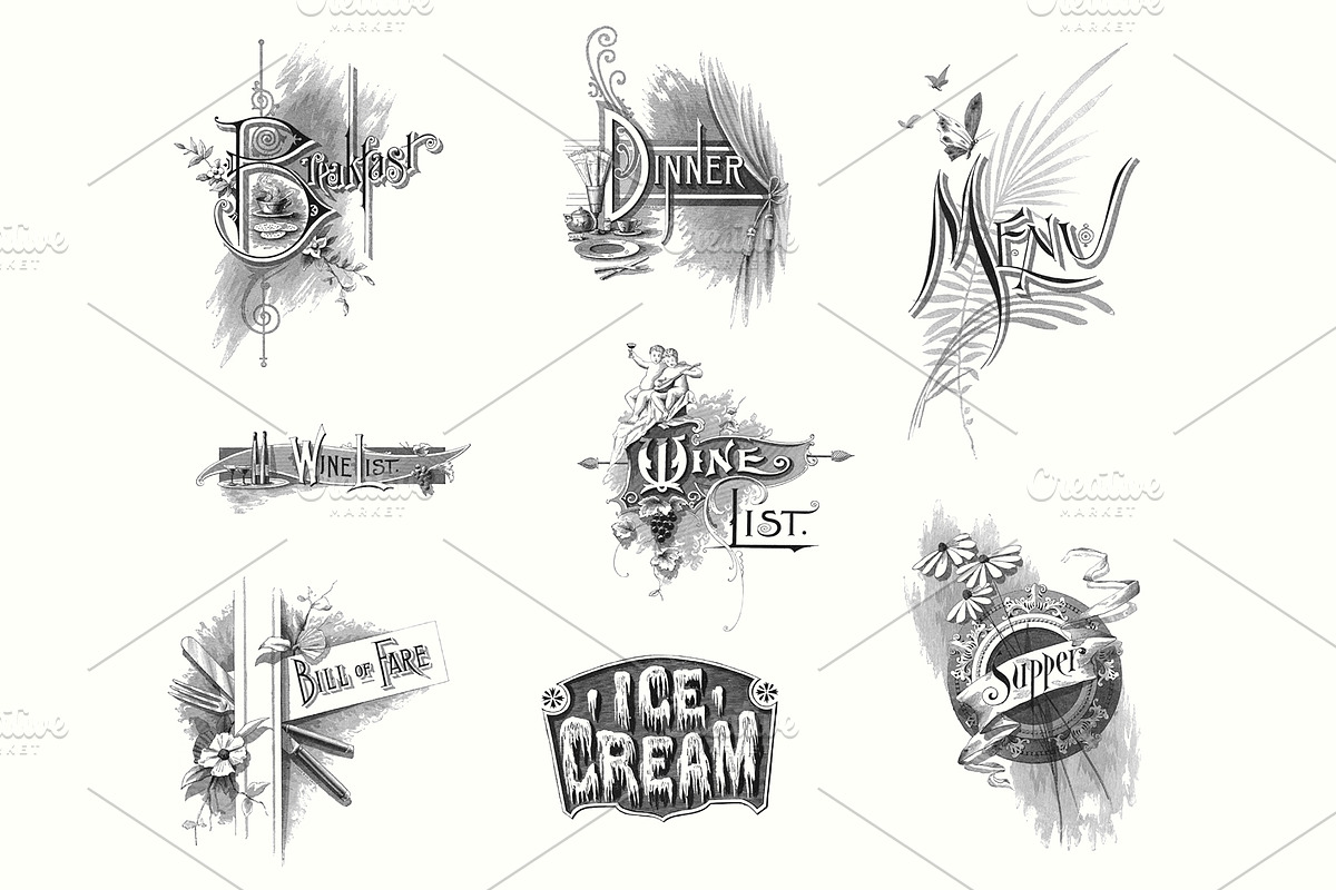 Electrotype Menu and Restaurant Cuts, an Animal Illustration by Blue Line Design (Photo 3 of 3)