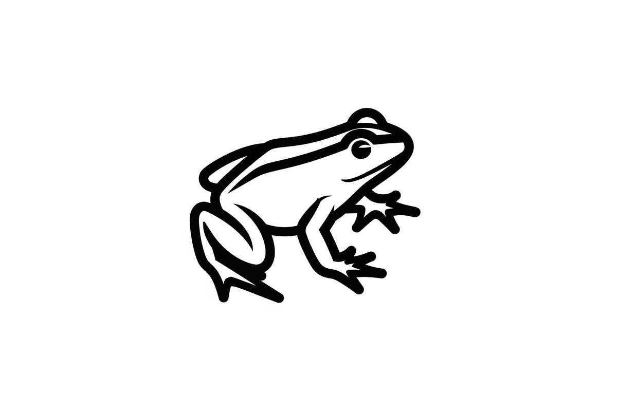 Frog Silhouette Vector Bundle, an Illustration by jahid234 (Photo 40 of 46)