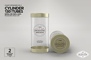 130mm Cylinder Tube Packaging Mockup, a Cups & Container Mockup by INCDesign (Thumbnail 10 of 15)