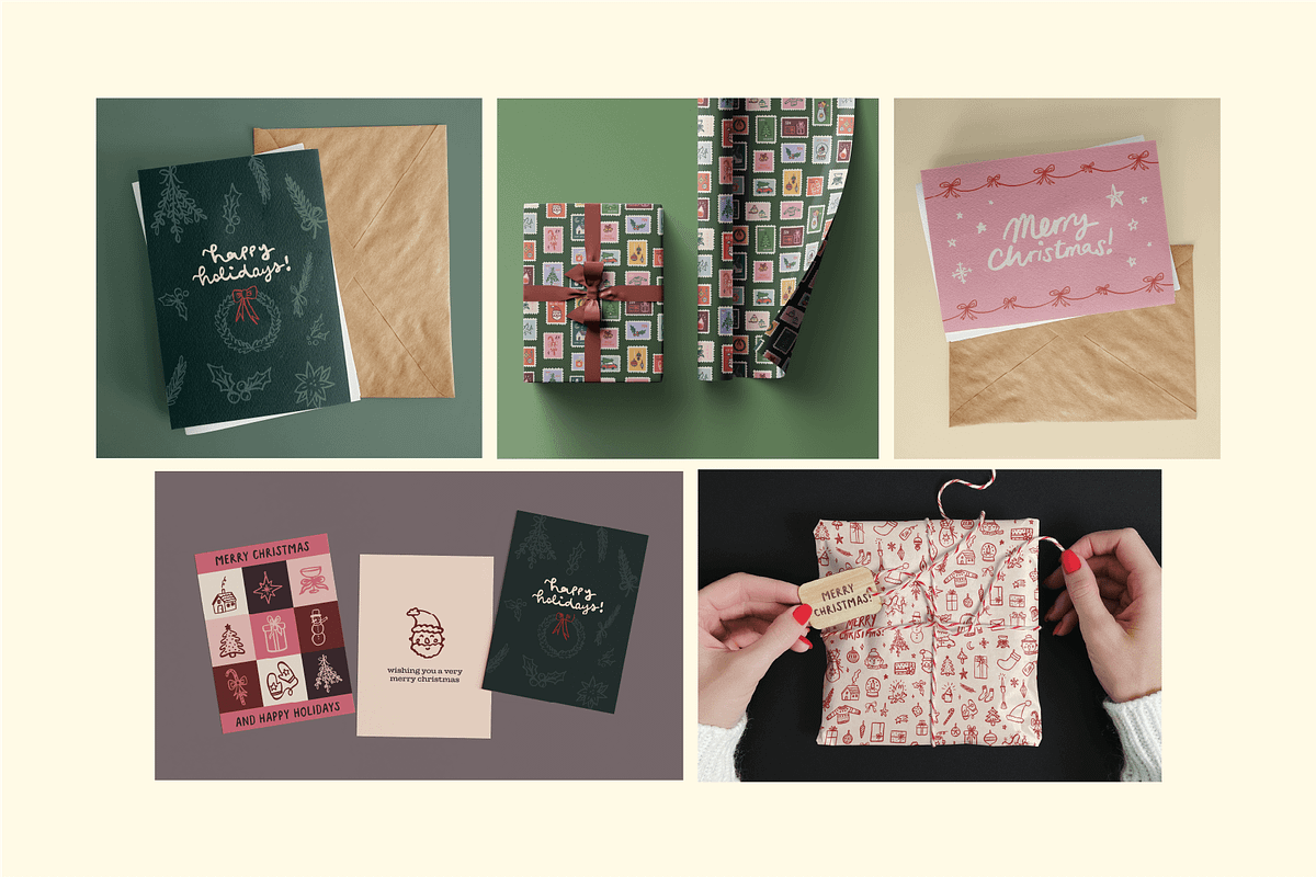 Christmas Illustrations, an Object Illustration by sophinka design (Photo 12 of 15)