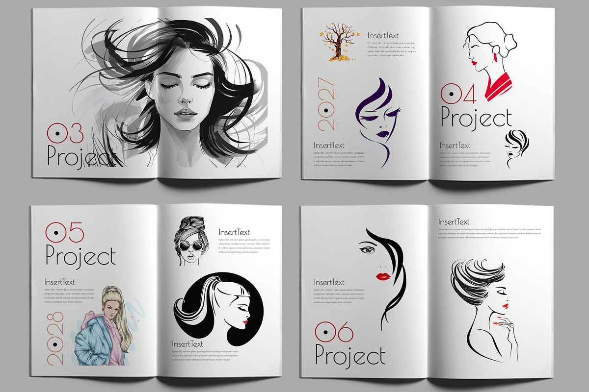 Portfolio Design Layout, a Magazine Template by MightyDesign (Photo 3 of 6)