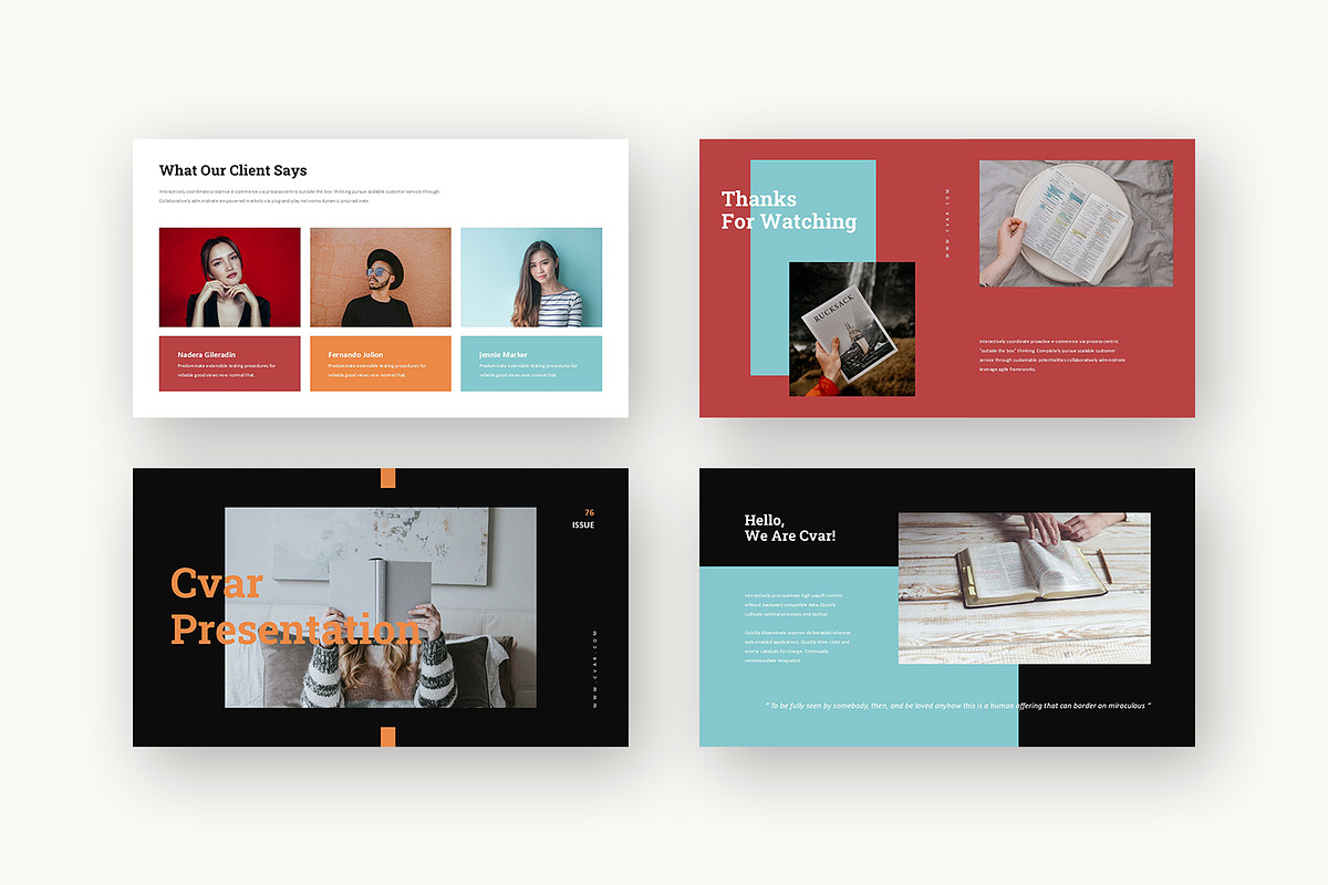 Cvar : Publishing Biz Google Slides, a Presentation Template by Punkl Camp (Photo 9 of 16)