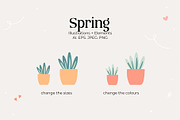 Hand Drawn Spring Bundle, an Illustration by After Hours Creative (Thumbnail 5 of 5)