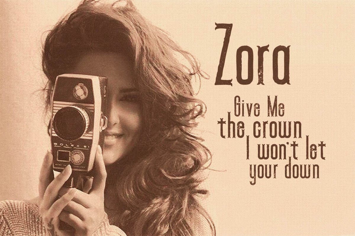 Zora - Vintage Display Font preview 3