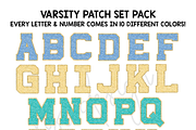 Varsity Faux Chenille Alphabet PNGs, an Object Graphic by RissDesign (Thumbnail 3 of 7)