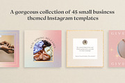 Small Business Instagram Templates, a Social Media Template by Galaxybomb (Thumbnail 2 of 10)