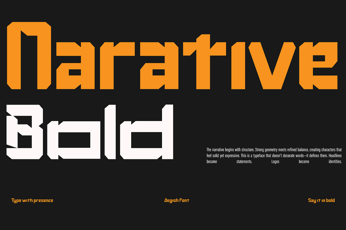 Aegish, a Sans Serif Font by Naksatra (Photo 4 of 12)