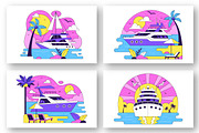 10 Luxury Yacht Illustration, an Illustration by denayunebgt (Thumbnail 2 of 4)