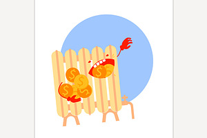 High utility bills concept. Reduce, a Technology Illustration by Anna's Shop