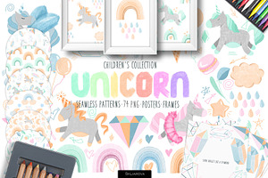 Unicorns. Children's Collection.