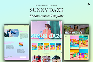 Sunny Daze Squarespace Template