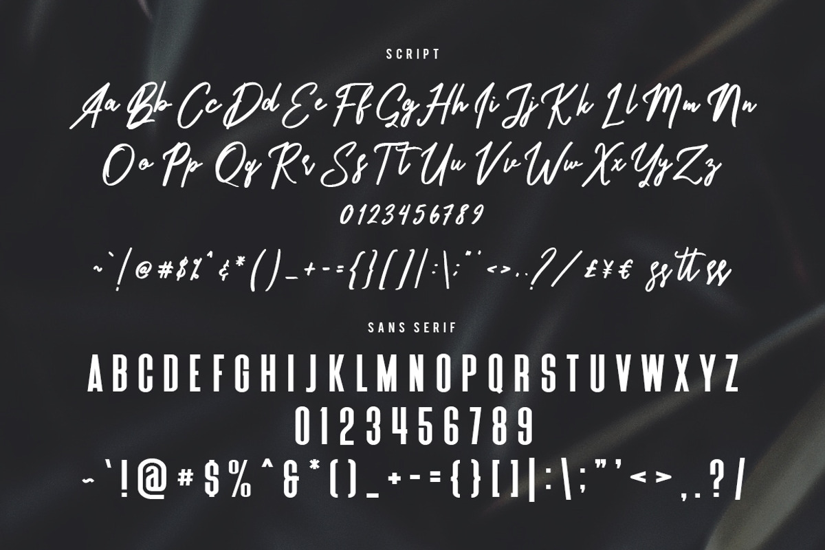 Something Cool – Font Duo, a Script Font by Maulana Creative (Photo 3 of 9)