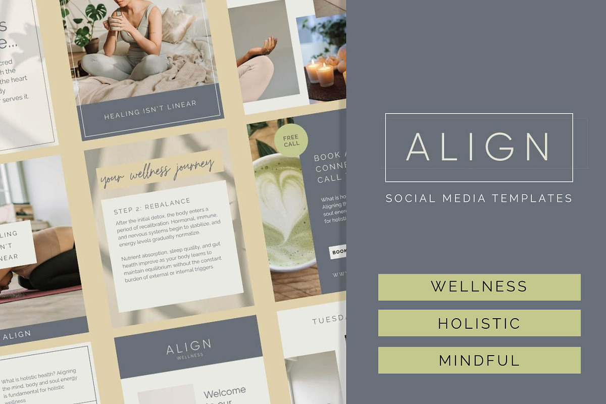 Spiritual Wellness Social Media Kit, a Social Media Template by CreativeWilderness (Photo 11 of 11)