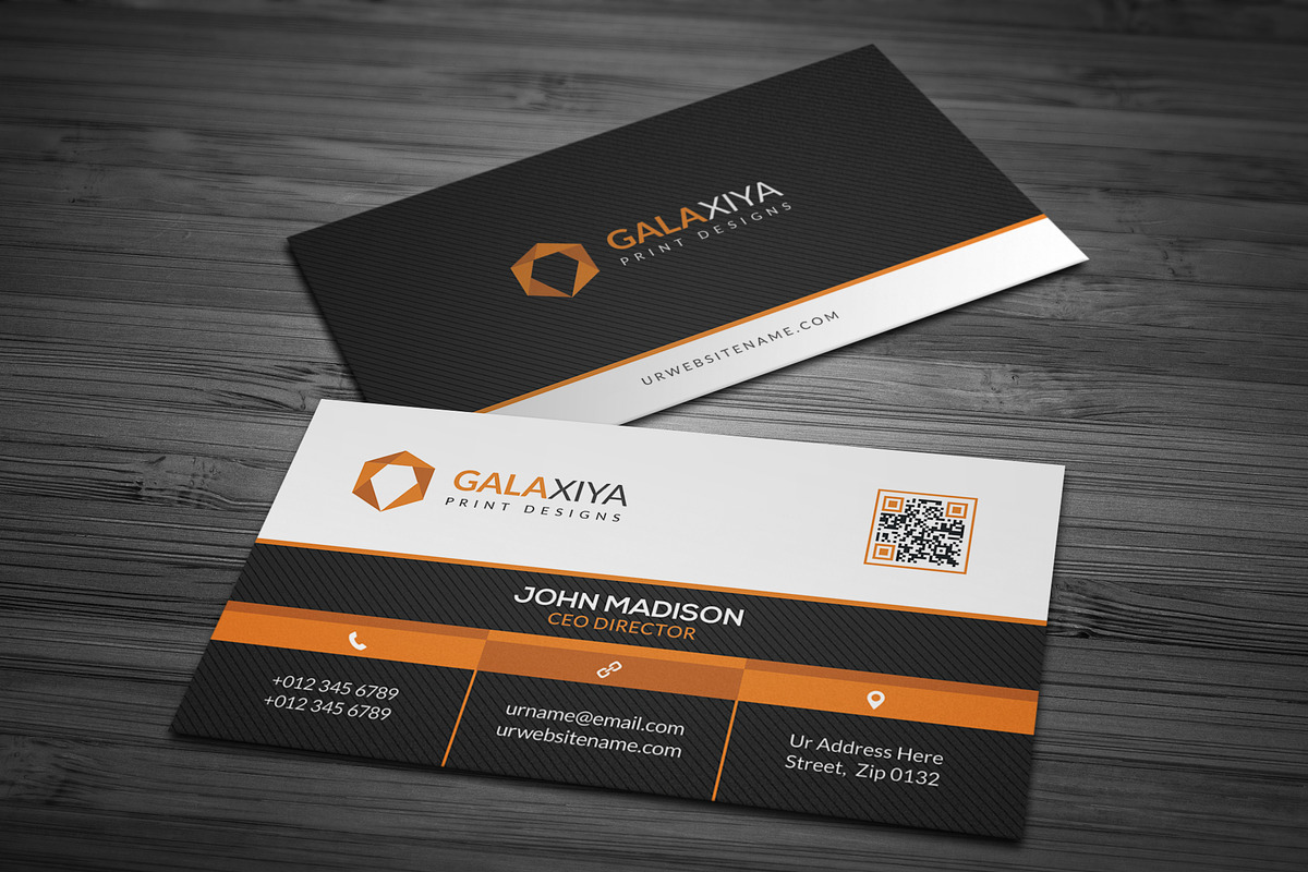 Creative Modern Business Cards, a Business Card Template by Galaxiya (Photo 4 of 8)