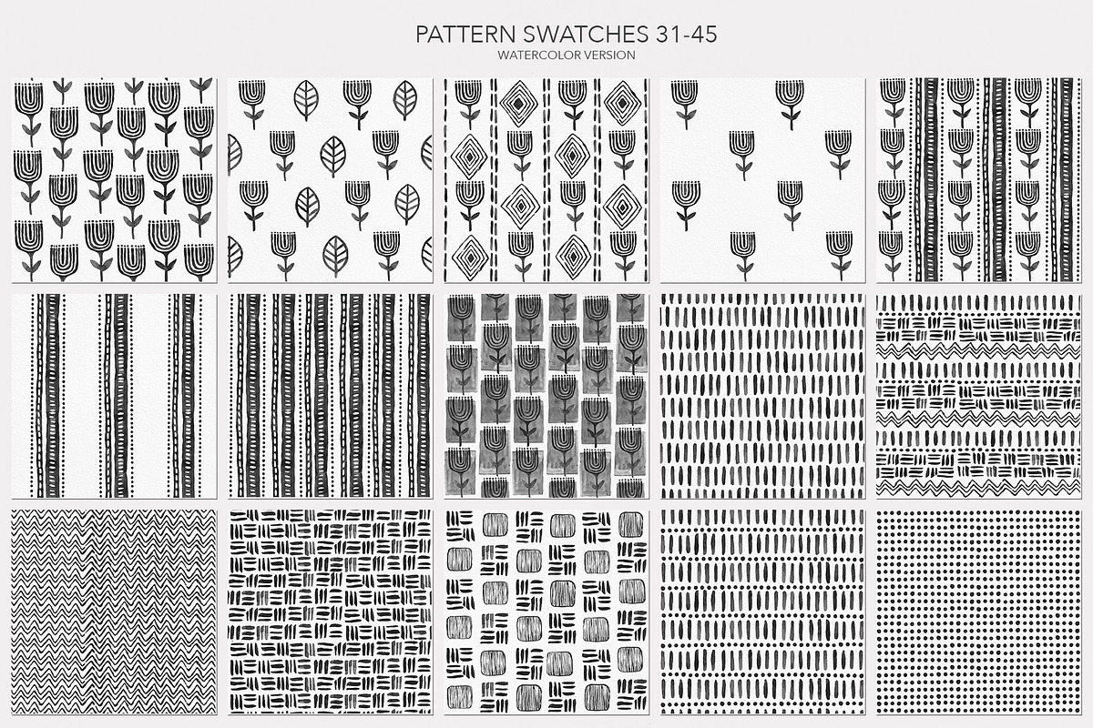 Big BOHO Handmade Pattern Pack, a Pattern Graphic by Alisa Fimen Design (Photo 12 of 19)