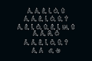 Neon Sepat - Light Party Font, a Sans Serif Font by QR Design Studio (Thumbnail 7 of 10)