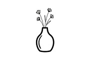 Flower Vase Silhouette Vector Bundle, an Illustration by Designs_River (Thumbnail 40 of 51)
