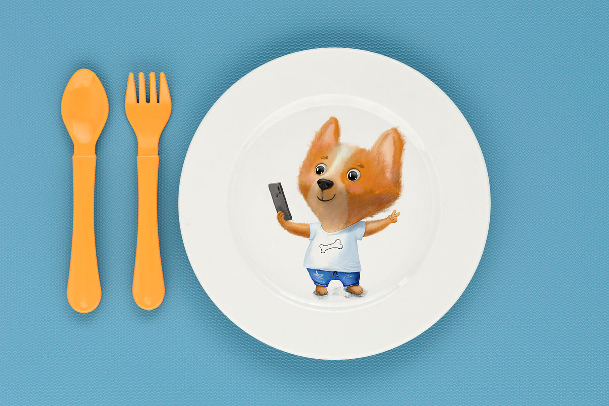 Cool Animals Characters, an Animal Illustration by ElenaPlatovaArt (Photo 7 of 7)
