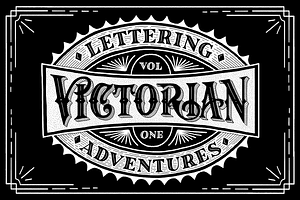 Victorian Lettering Workbook