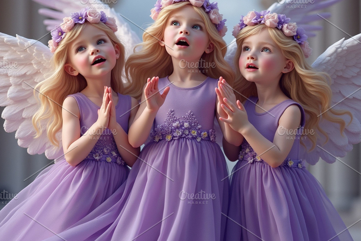 Little Princesses of Heaven, a Photo by PLUM&FIGS (Photo 2 of 2)