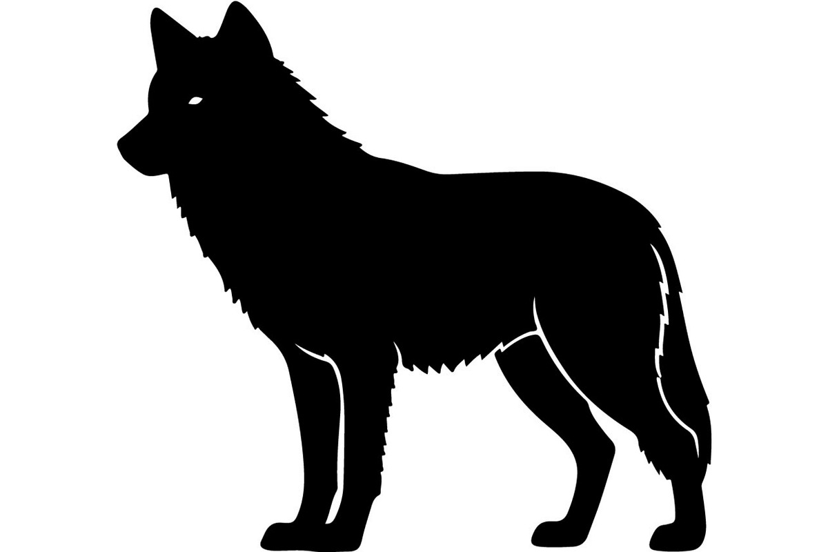Powerful Alpha Wolf Vector Bundle, an Animal Illustration by Designer_Momina (Photo 18 of 21)