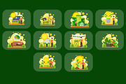 Eco Friendly Illustration Pack, an Illustration by baii09 (Thumbnail 3 of 4)