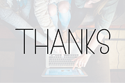 Together Everyday, a Sans Serif Font by FreshTypeINK (Thumbnail 8 of 8)