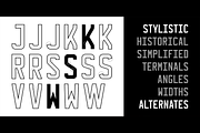 KSW Uberground Pro Font, a Sans Serif Font by Koshawa (Thumbnail 11 of 12)