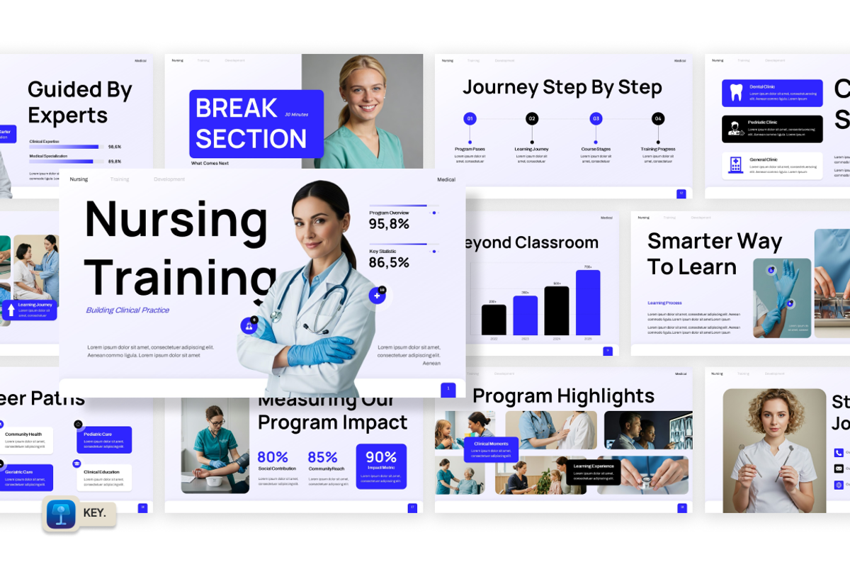 Nursing Training Program, a Presentation Template by Loin Studio (Photo 1 of 4)