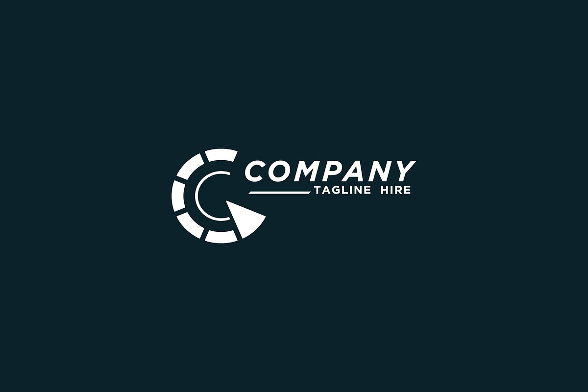 Letter C speed, a Branding & Logo Template by gagego (Photo 2 of 3)