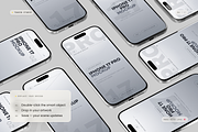 iPhone 17 Pro Mockup, an iPhone Mockup by Toasin Studio (Thumbnail 4 of 7)