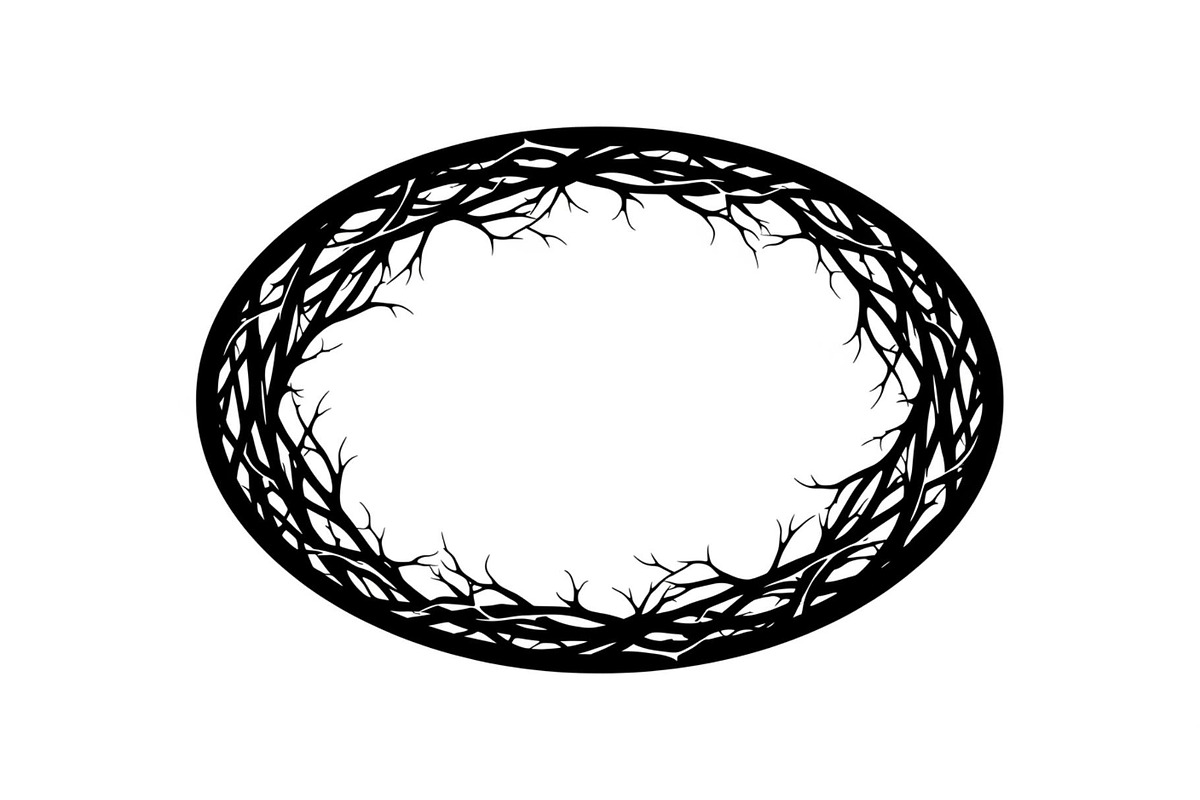 Hand Drawn Oval Scribble Frames, an Illustration by Gfx_Store (Photo 20 of 51)