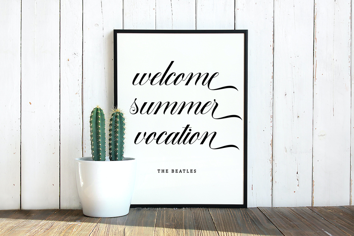 Bagilan, a Script Font by Queenopstudio (Photo 11 of 18)