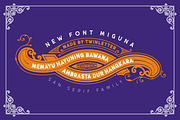 Miguna, a Sans Serif Font by twinstd (Thumbnail 3 of 13)