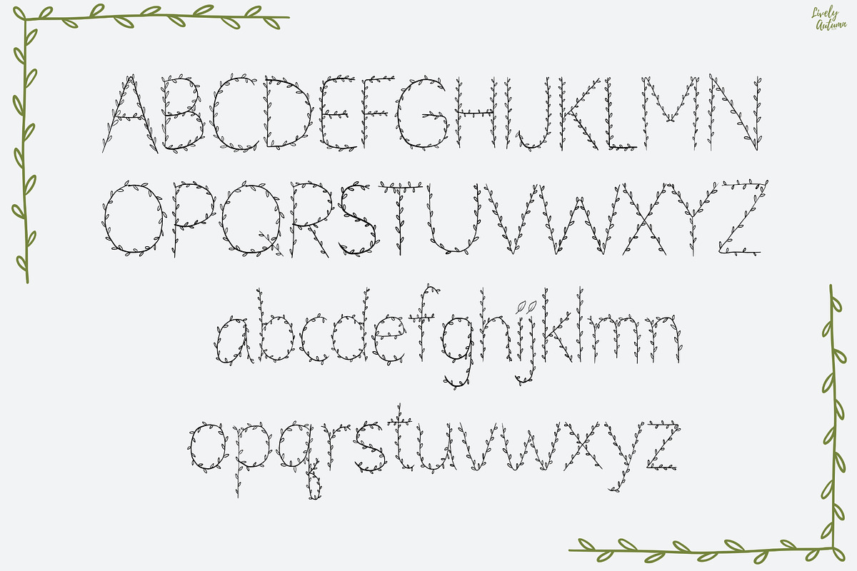Springleaf | Handwriting Font, a Handwritten Font by LivelyAutumn11.11 (Photo 2 of 5)