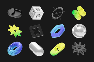 Sculpted Symbols, a 3D by Craftwork