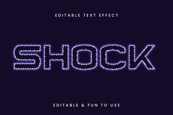 Electric Shock Text Effect preview 3