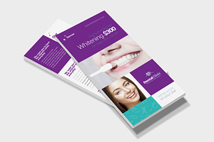 Dental Clinic DL Card Template