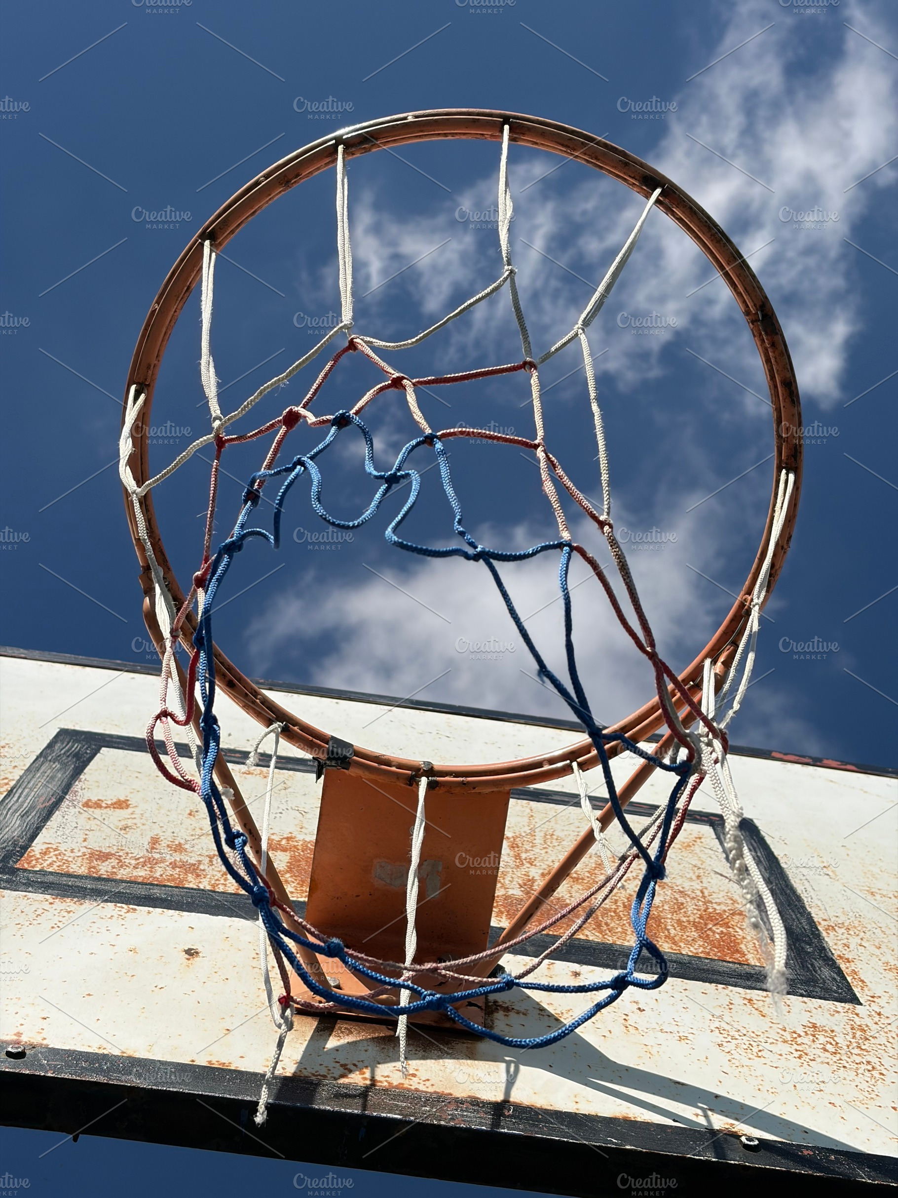 Cloud And Hoop, a Sports & Recreation Photo by Color FFF