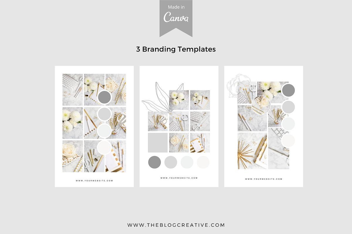 Minimalist Pinterest Marketing Kit, a Marketing Template by The Blog Creative (Photo 8 of 13)