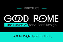 Good Rome - The Future of Sans Serif